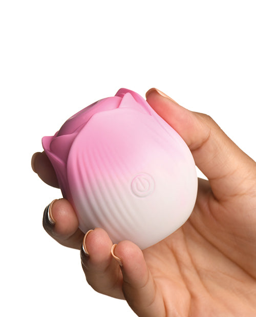 Bloomgasm Pulsing Petals Throbbing Rose Stimulator - Pink