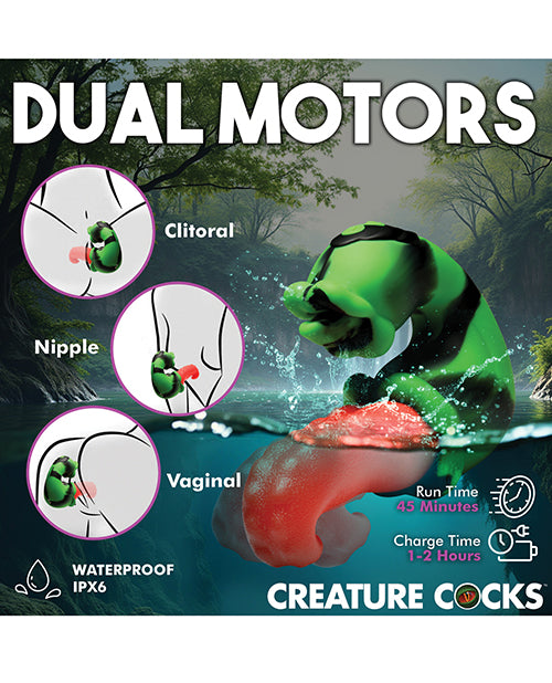 Creature Cocks Tongue Lasher Silicone Vibrator