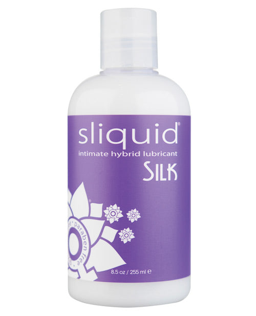 Sliquid Silk Hybrid Lube Glycerin &amp; Paraben Free - 8.5 oz