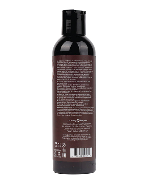 Earthly Body Massage &amp; Body Oil - 8 oz Moroccan Nights