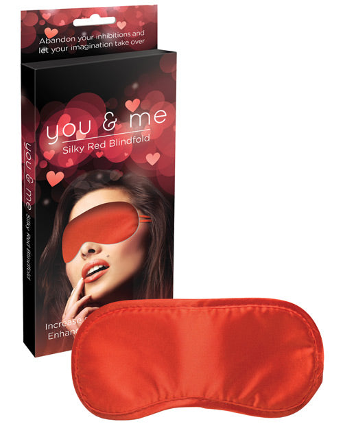 You &amp; Me Silky Red Blindfold