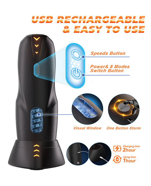 The GalaxyVoy Thrusting &amp; Rotating Masturbator