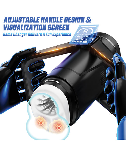 The Wing Thrusting &amp; Vibrating Masturbator