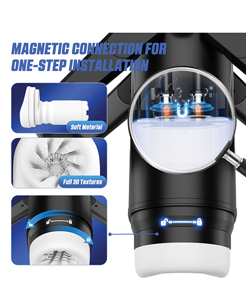 The Wing Thrusting &amp; Vibrating Masturbator