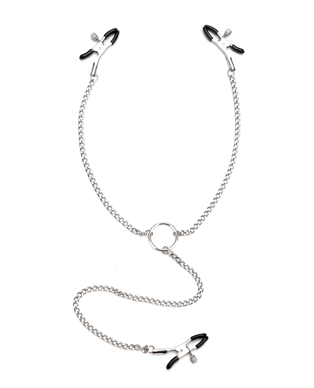 Lux Fetish Adjustable Nipple Clips &amp; Clit Clamp