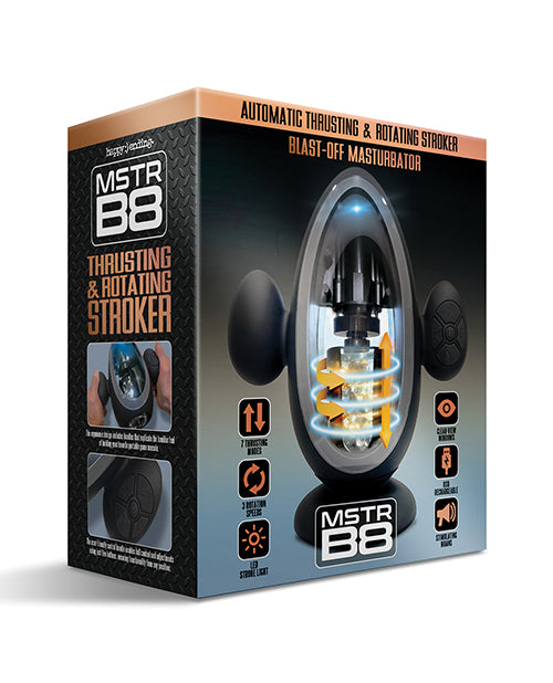 MSTR B8 Blast Off Automatic Thrusting &amp; Vibrating Stroker
