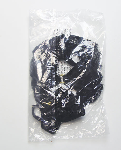 Nadia Lace &amp; Mesh Cutout Teddy - Black XL