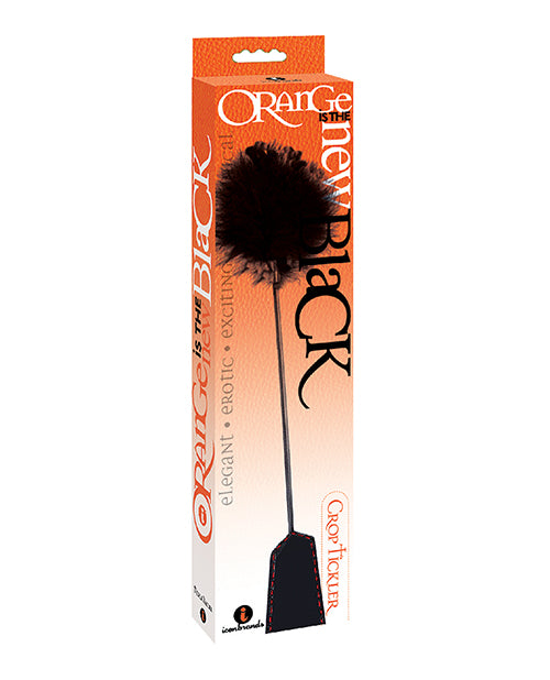 The 9's Orange is the New Black Riding Crop &amp; Tickler