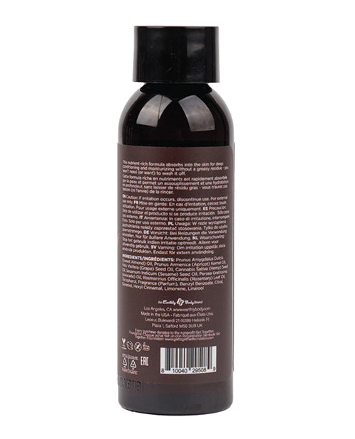 Earthly Body Massage &amp; Body Oil - 2 oz Zen Berry Rose