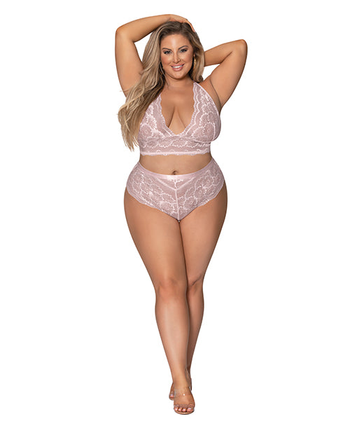 Seabreeze Strappy Back Cami &amp; Short Blush 2X