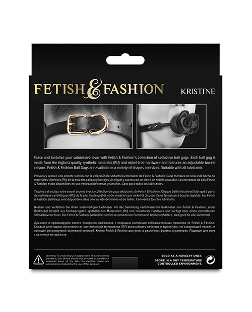 Fetish &amp; Fashion Kristine Ball Gag - Black