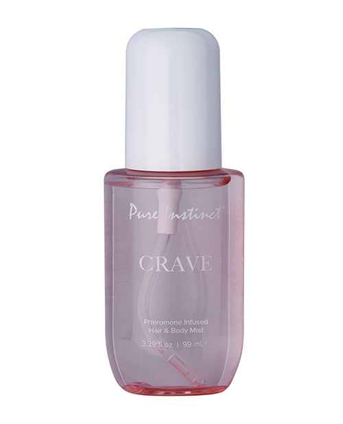 Pure Instinct Pheromone Hair &amp; Body Mist Crave - 3.35 oz