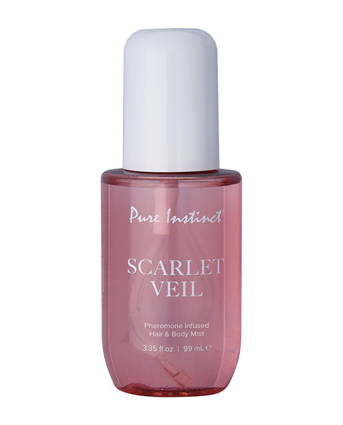 Pure Instinct Pheromone Hair &amp; Body Mist Scarlet Veil - 3.35 oz