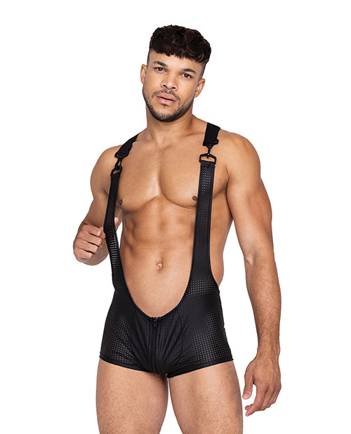 Master Singlet w/Hook &amp; Ring Closure &amp; Contoured Zipper Pouch Black XL
