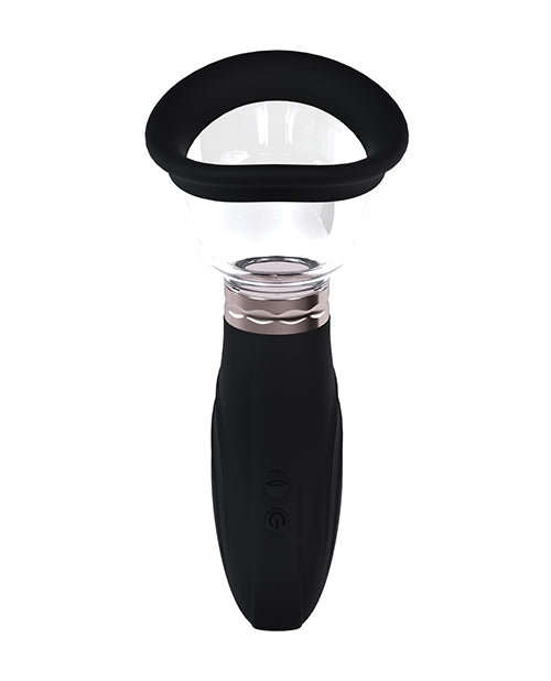 Shots Pumped Delightful Clitoral, Nipple &amp; Breast Pump - Black