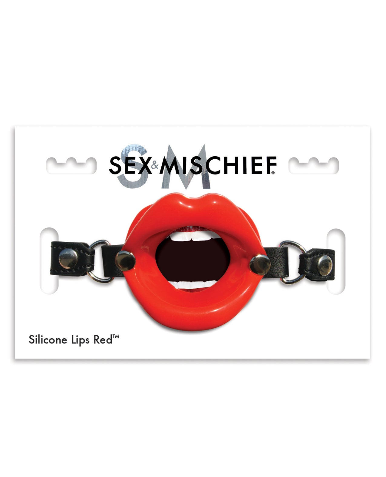 Sex &amp; Mischief Silicone Lips - Red