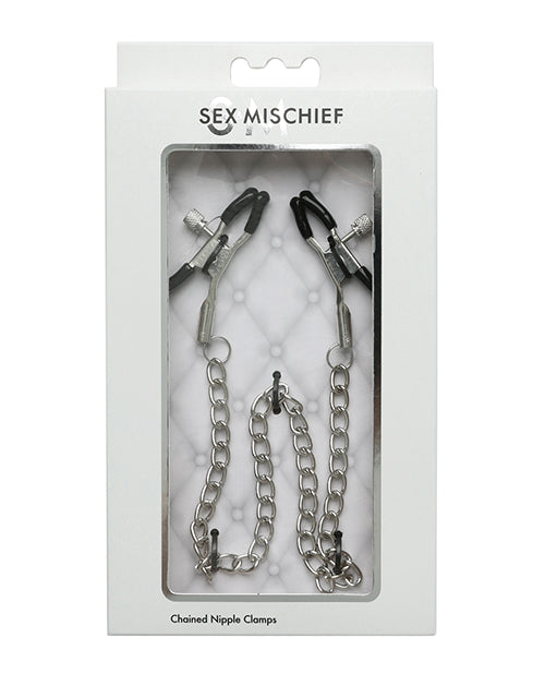 Sex &amp; Mischief Chained Nipple Clamps