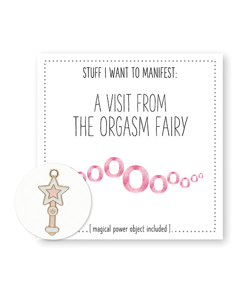 Warm Human A Visit From The Orgasm Fairy Mini Card &amp; Charm