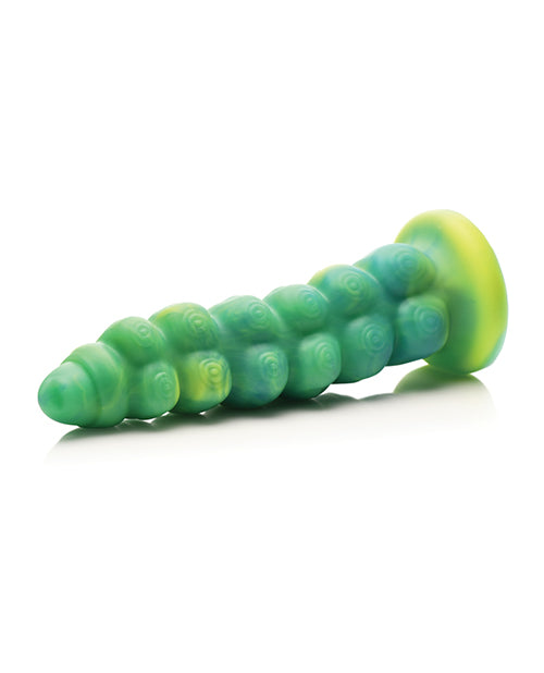 Creature Cocks Squirmer Thrusting &amp; Vibrating Silicone Dildo w/Remote Control - Multi Color