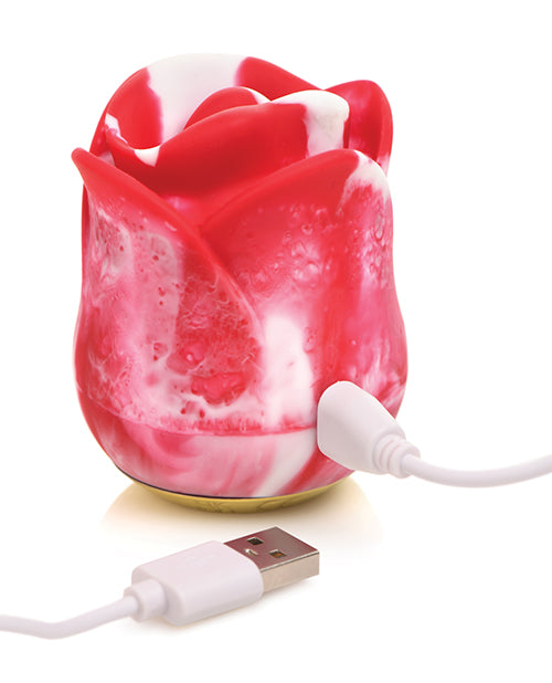 Lickgasm Sweet Kiss Kissing &amp; Vibrating Clitoral Stimulator - Swirl